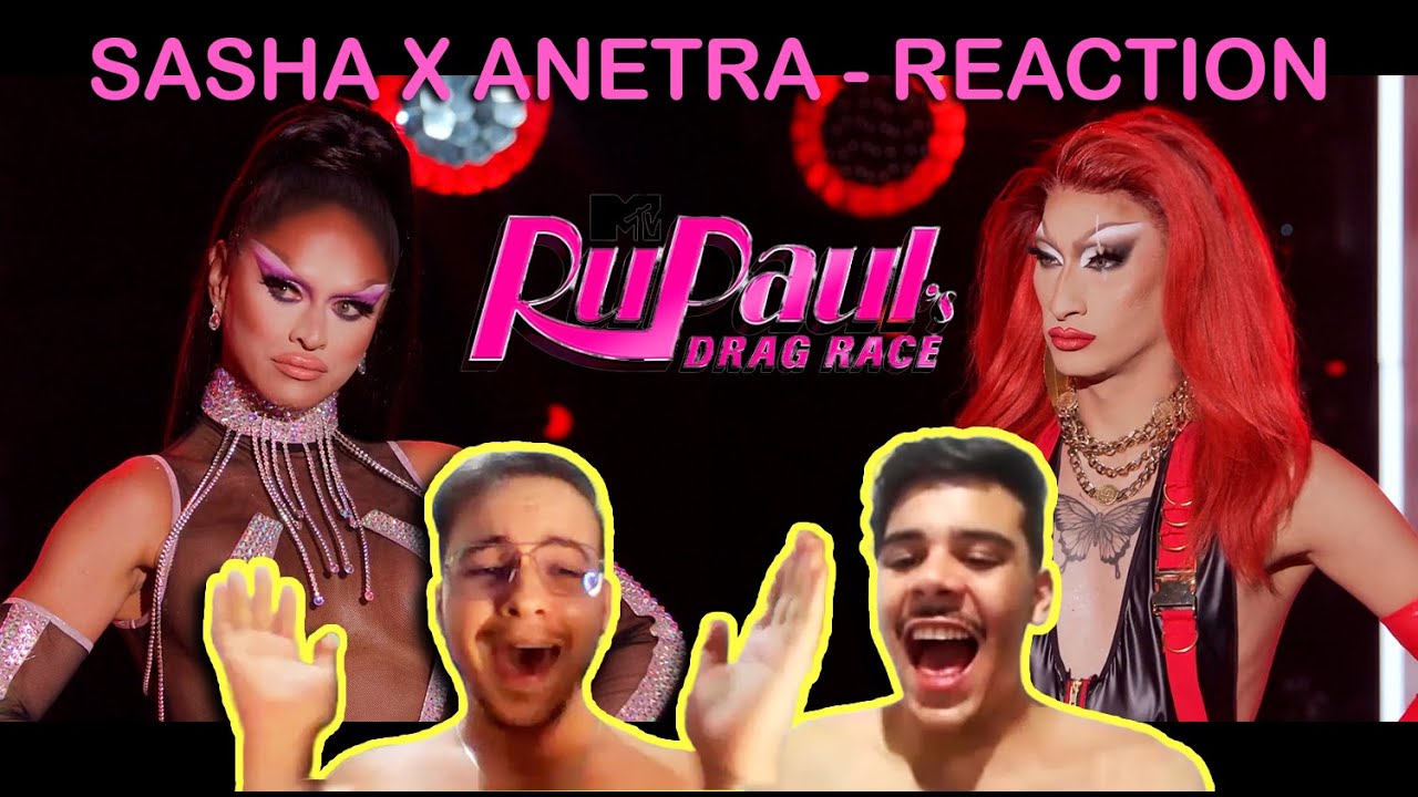 Sasha X Anetra (I'm In Love With A Monster) - BRAZIL REACTION - RuPaul's Drag Race - Season 15