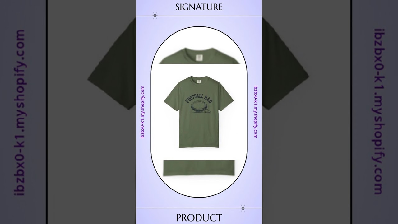 Football Dad T-shirt - Vintage Game Day Pride Unisex Tee