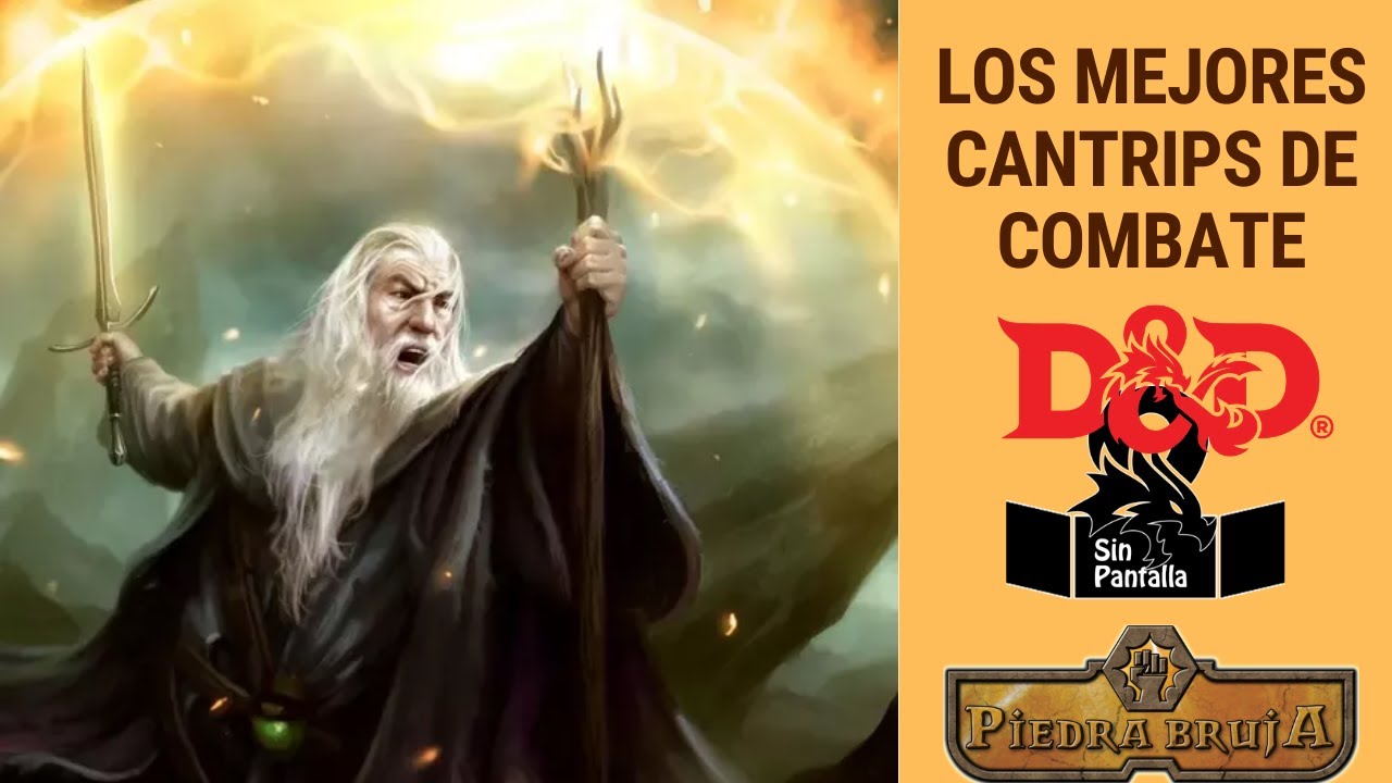 D&D español: Los MEJORES Cantrips de Combate ✨ Revisión de 14 trucos o conjuros de NIVEL 0 buenos