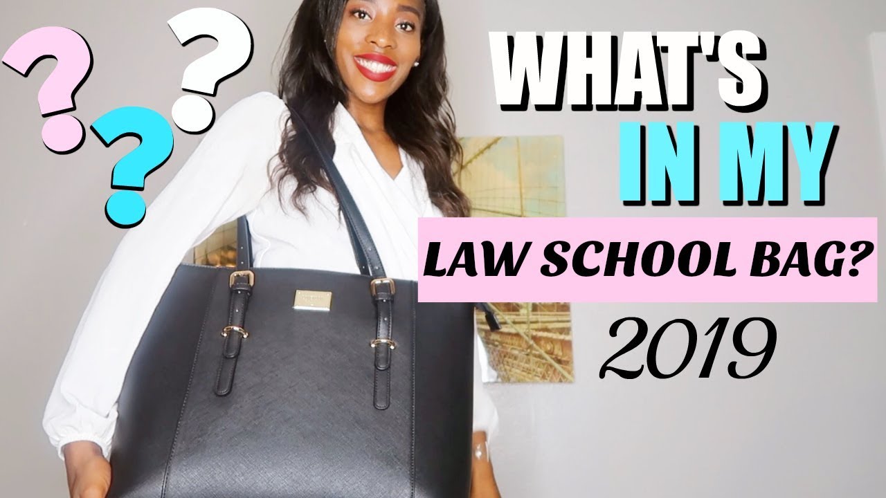 What's In My School Bag? | Law School & University 2019