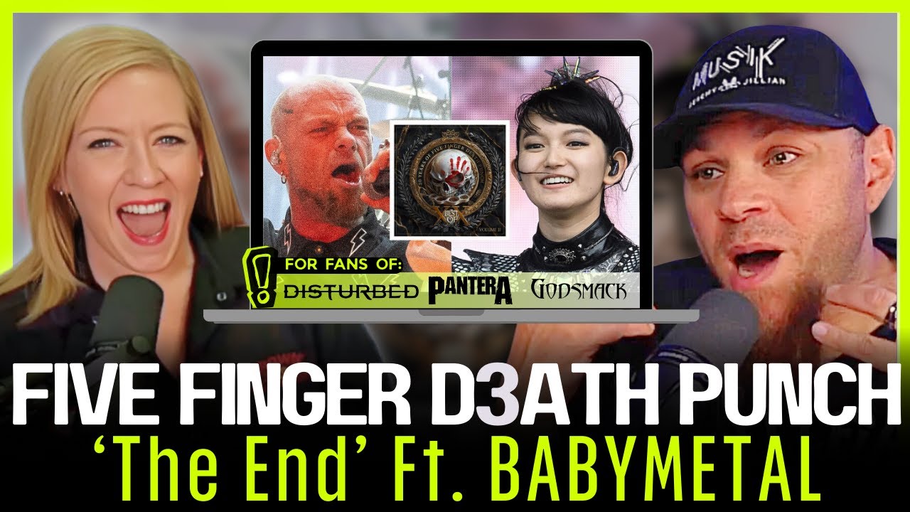 Five Finger Death Punch x Babymetal?! | Реакция на «Конец»