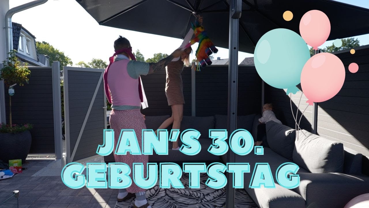 Jan's Geburtstagsüberraschung 🥳| aliciasmumlife 🤍