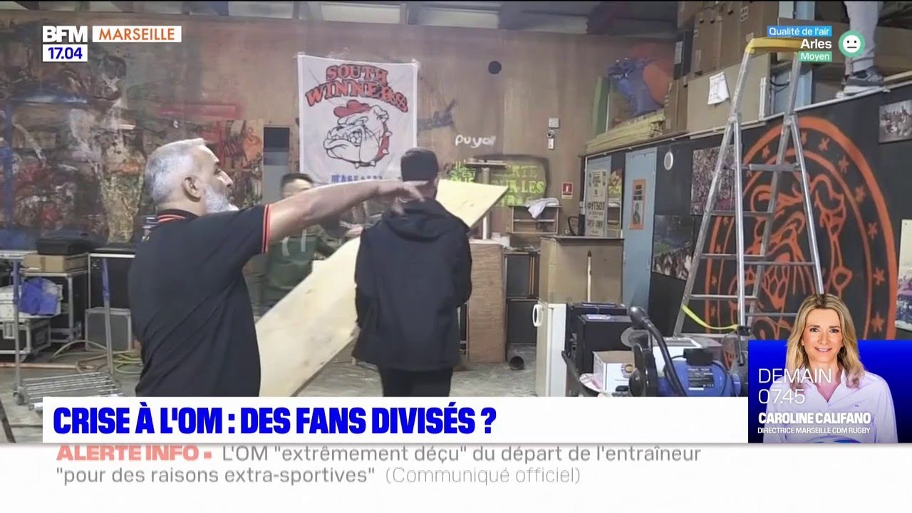 Crise &agrave; l'OM: les supporters divis&eacute;s concernant les critiques &agrave; l'encontre des dirigeants