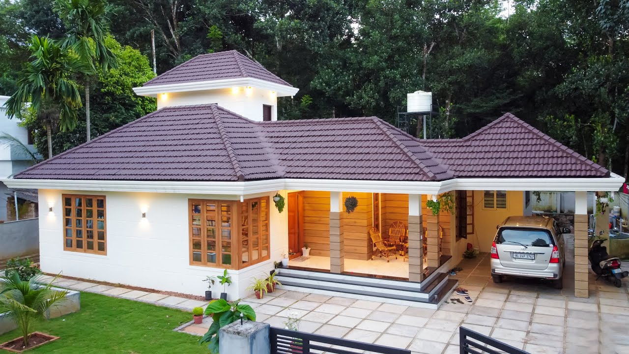Kerala Traditional - Modern Beauty | 1800 sqft Single Story Home