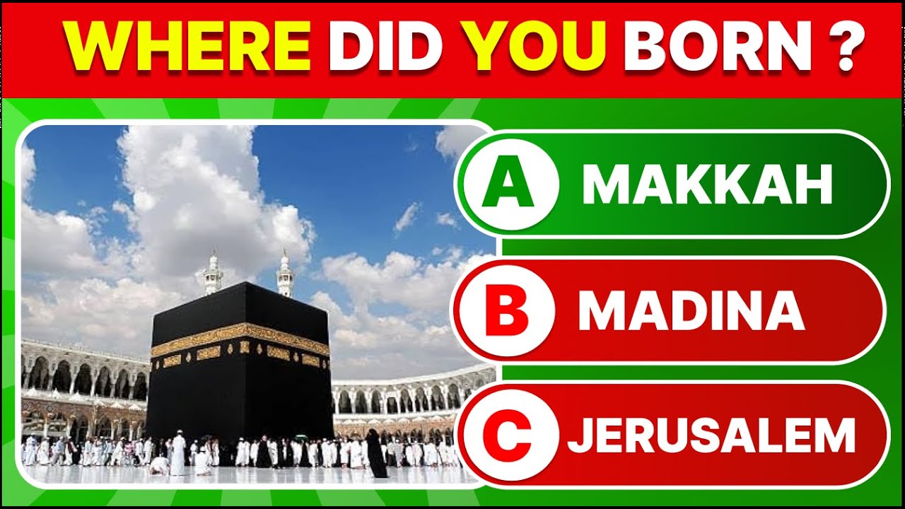 Prophet Muhammad ﷺ Quiz - Can You Get 30/30? 🕌