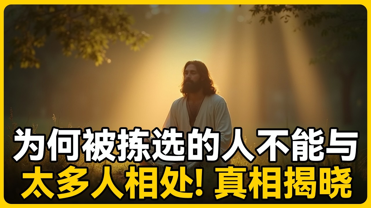 为什么被上帝拣选的人不能与太多人相处，震撼真相！
