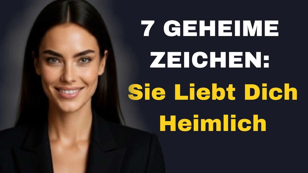7 Geheime Zeichen  Sie Liebt Dich Heimlich Die Meisten Männer Bemerken #7 NIE