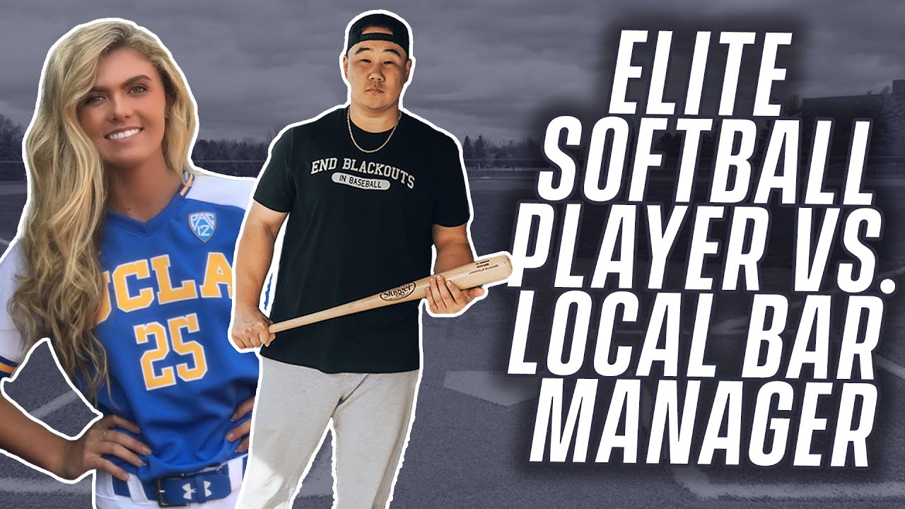 Local Bar Manager Hits Nukes with Elite Softball Player! | Eric Sim vs. Paige Halstead X DraftKings
