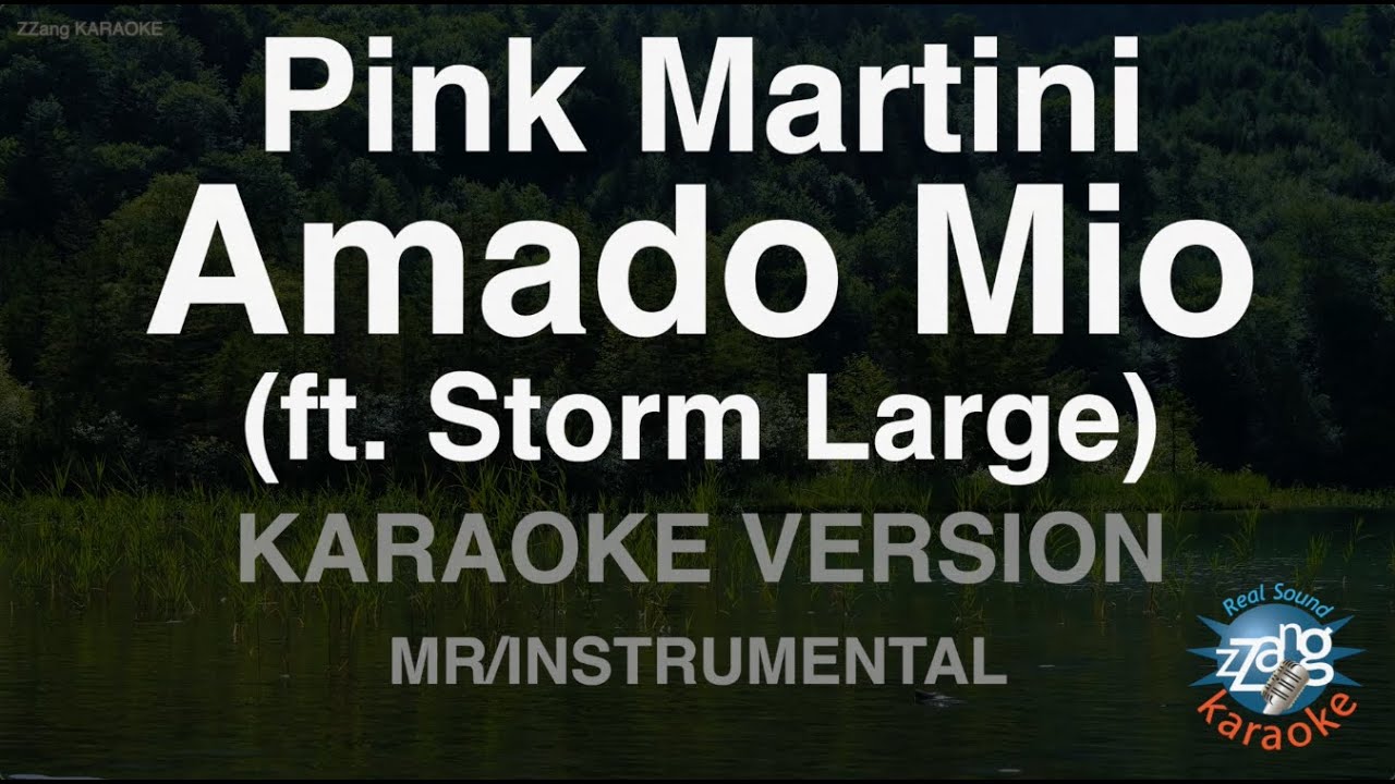 Pink Martini - Amado Mio (Feat. Storm Large) (Instrumental) (Karaoke Version)