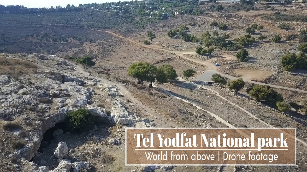 Tel Yodfat National park, Israel drone footage | world from above | צילומי רחפן בפארק לאומי יודפת
