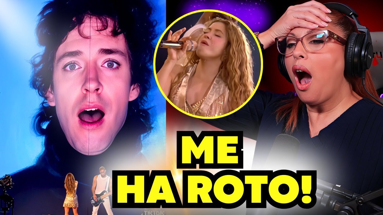 SHAKIRA PROYECTA A CERATI Y CANTA CON ÉL… EL ESTADIO ENTERO LLORÓ | Vocal coach Reaction & analysis