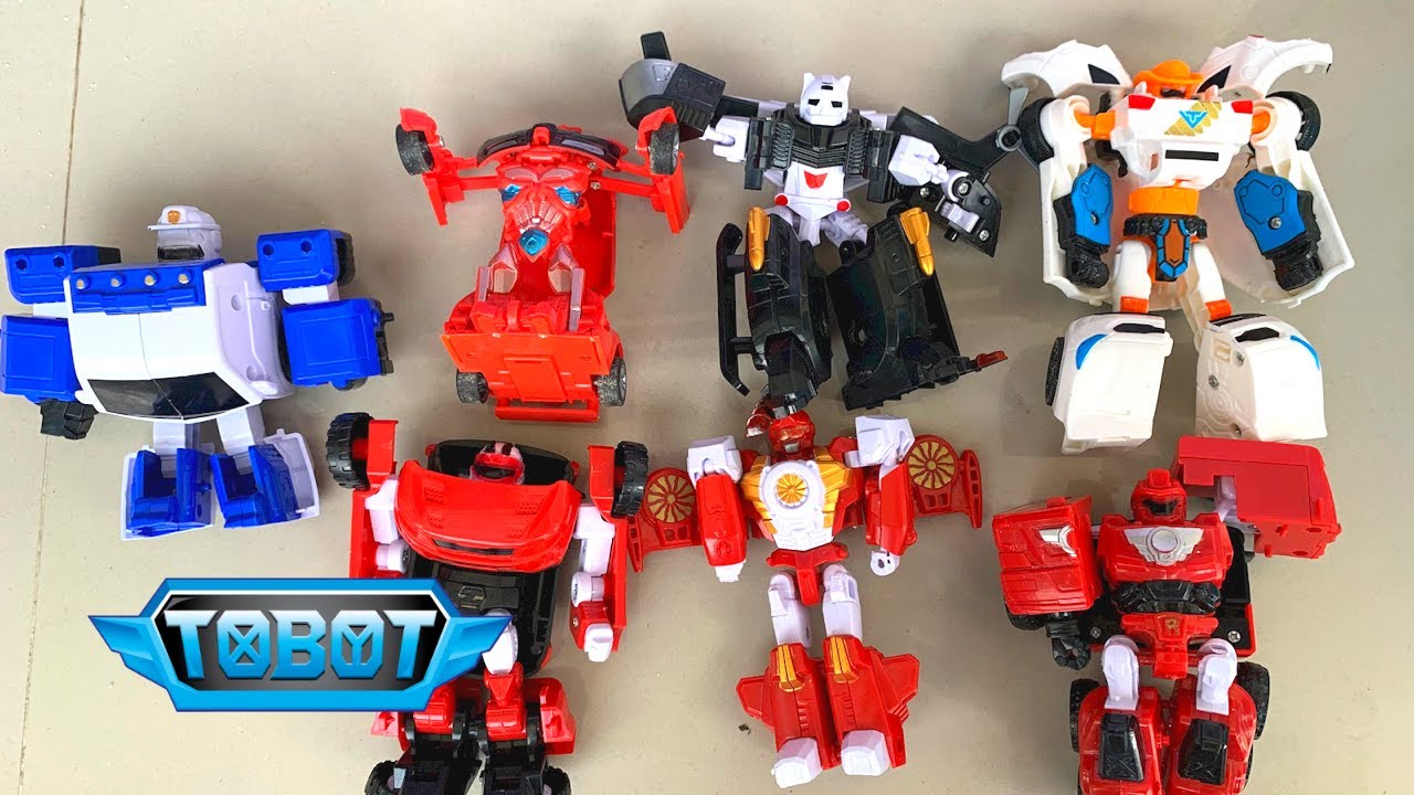 Tobot youngToys Car Transforming Robot Tobot C HELIKOPTER ZANGO ZERO, Tobot Pemadam, Tobot R Z
