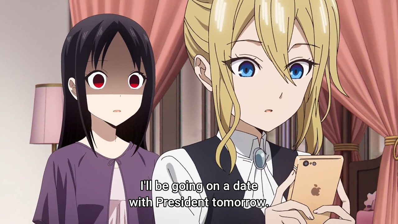 Kaguya is Jealous of Hayasaka going on a date with Shirogane