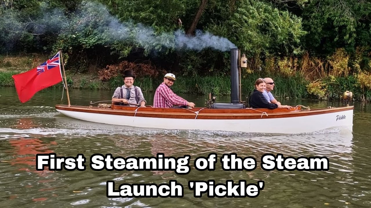 First Launch of the Steam Launch Pickle