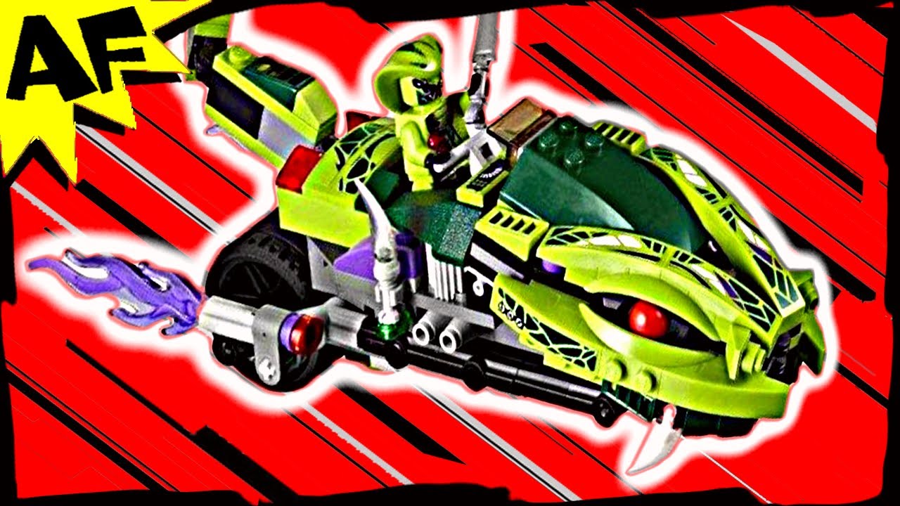 LASHA's BITE CYCLE 9447 Lego Ninjago Stop Motion Set Review