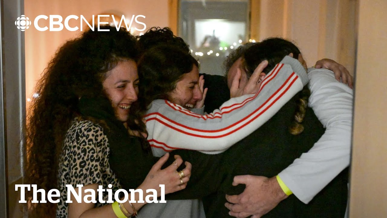 Shaky Israel-Hamas ceasefire begins with 3 hostages released, aid resuming