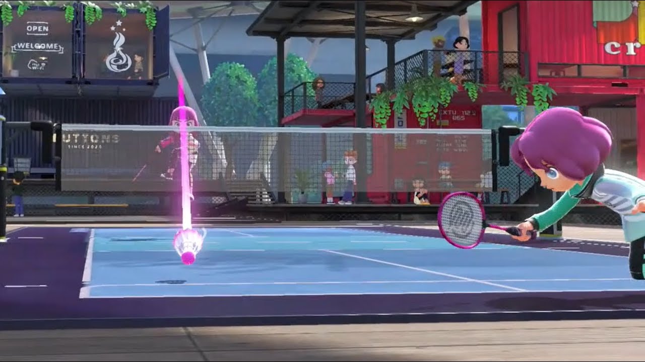 Nintendo Switch Sports, with Haru and James (Badminton, Tennis, Bowling)