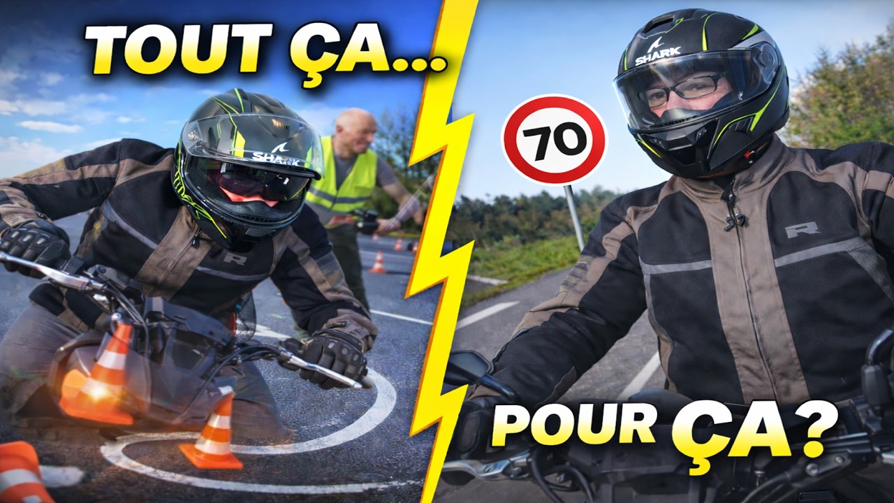 J'ai passé le permis A pour rien (ou presque...)