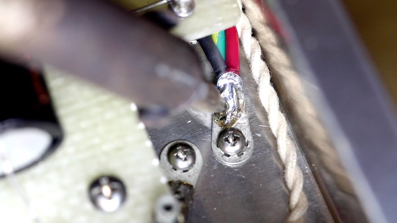 Small Tube Amp Build - Step by Step (6 - Chassis Rear Plate/Transformer cables)