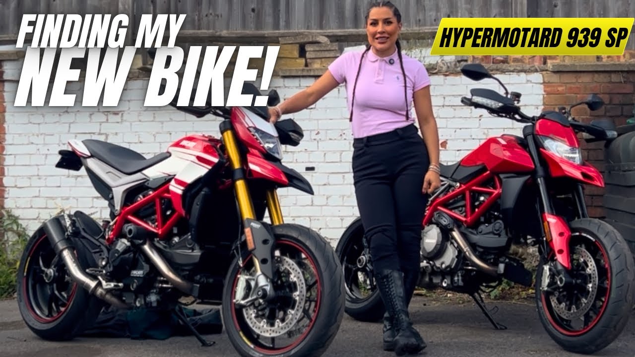 🛒 COME BIKE SHOPPING WITH ME | TEST RIDING HYPERMOTARD 950 939 SP | RNC MOTORCYCLES