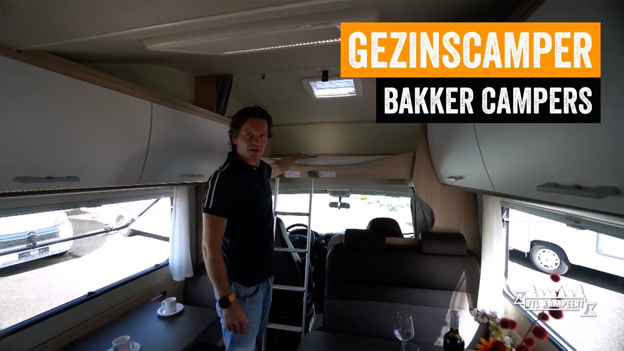 Sunlight alkoof en integraal camper met stapelbed I Bakker Campers
