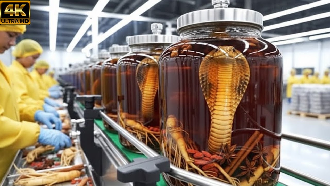 Inside the Modern Snake Wine Factory: The Incredible Process You&rsquo;ve Never Seen