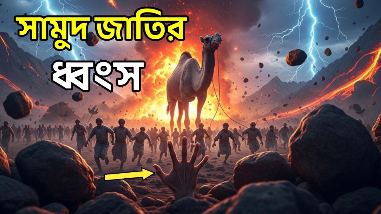 পাথরের ঘর বানিয়েও বাঁচতে পারেনি! সামুদ জাতির করুণ পরিণতি 🕌#samudjati