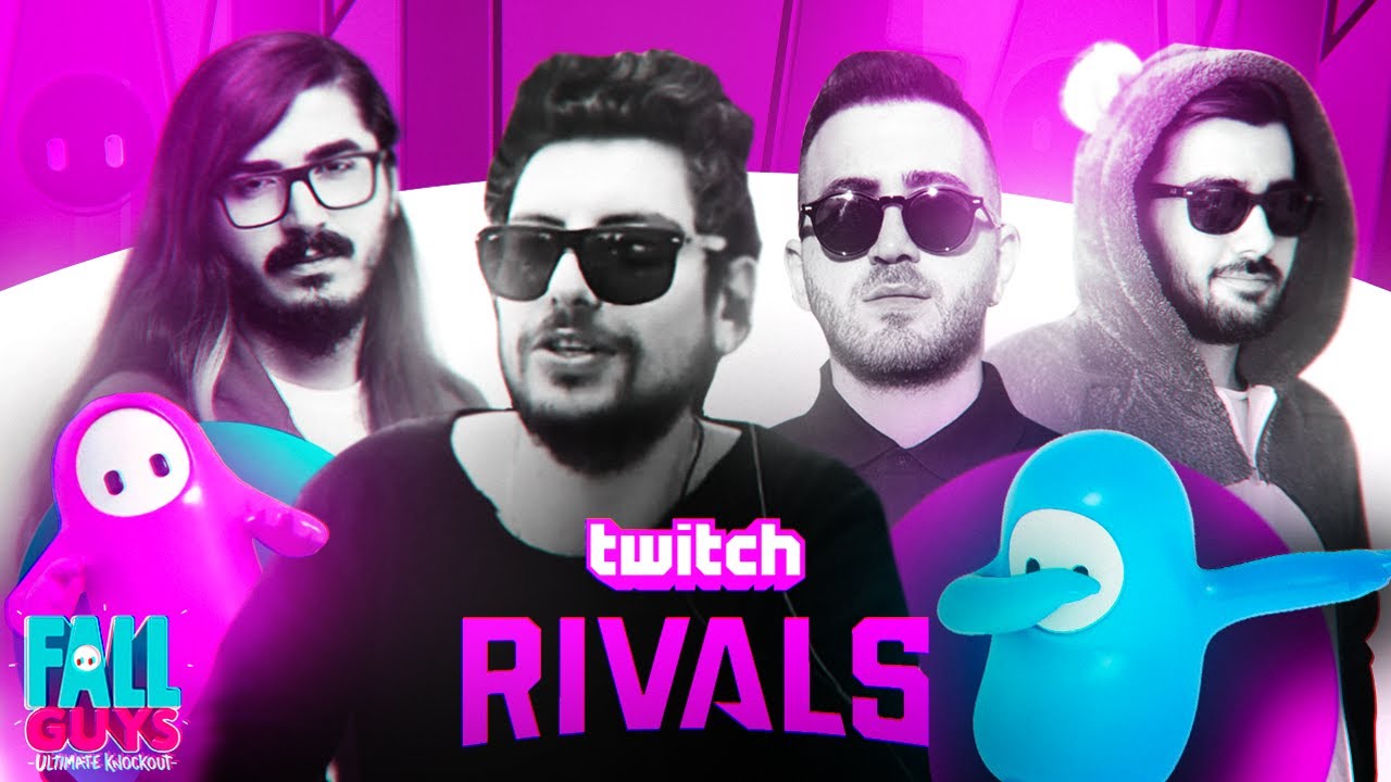 Fall Guys Twitch Rivals | w/KendineMüzisyen,Wtcn,Videoyun    #KegriRivals #Hype