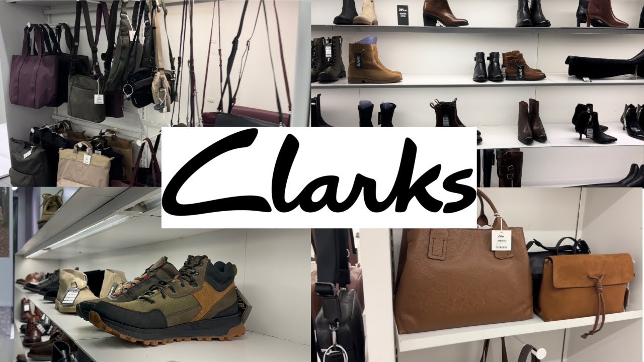 Clarks New Shoes and Bags Collection / Clarks Shop with me November 2022 / 4k video / UK 🇬🇧