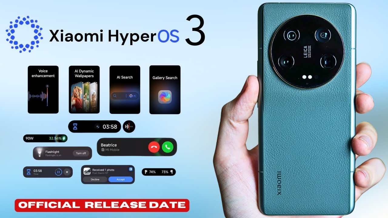 Официальное обновление Xiaomi 13 Ultra Hyper OS 3 до Android 16
