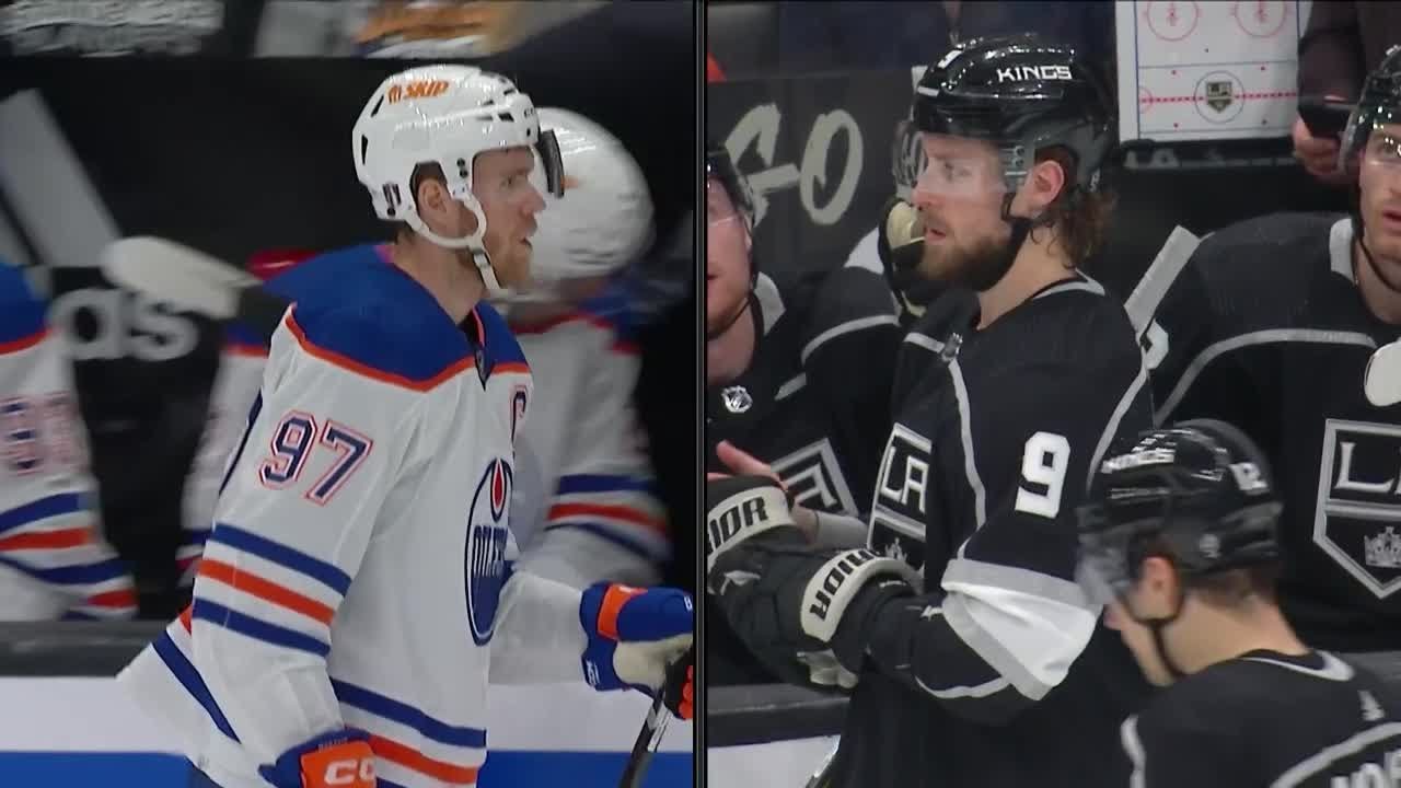 McDavid, Kempe exchange power-play goals seconds apart