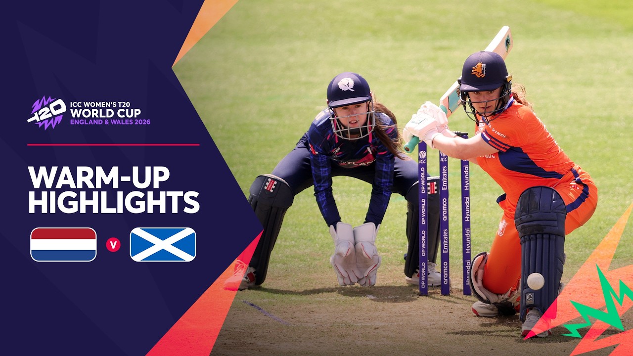 Clinical Scotland outplay Netherlands | Match Highlights | Women's T20WC 2026 warm-ups