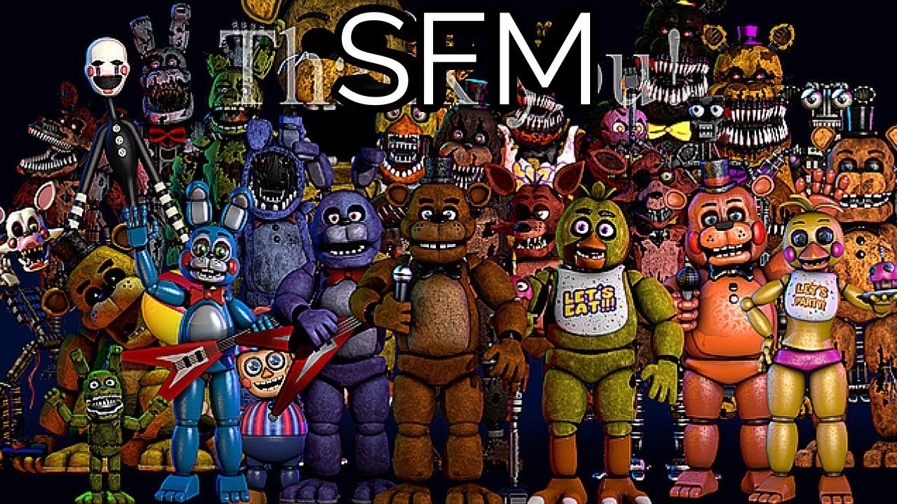 [SFM] All FNAF Characters Sing The FNAF Song