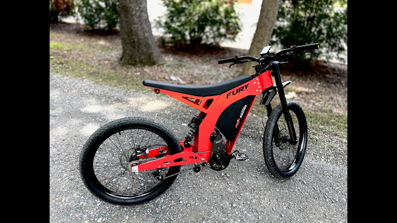 FURY by RIF Racing road test CYC x1 gen4 pro and 27Ah 72V battery made in USA high performance ebike