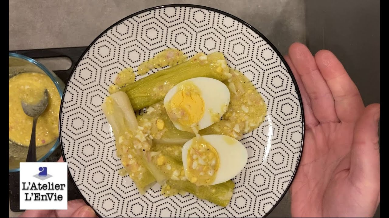 Poireau vinaigrette - Céto compatible