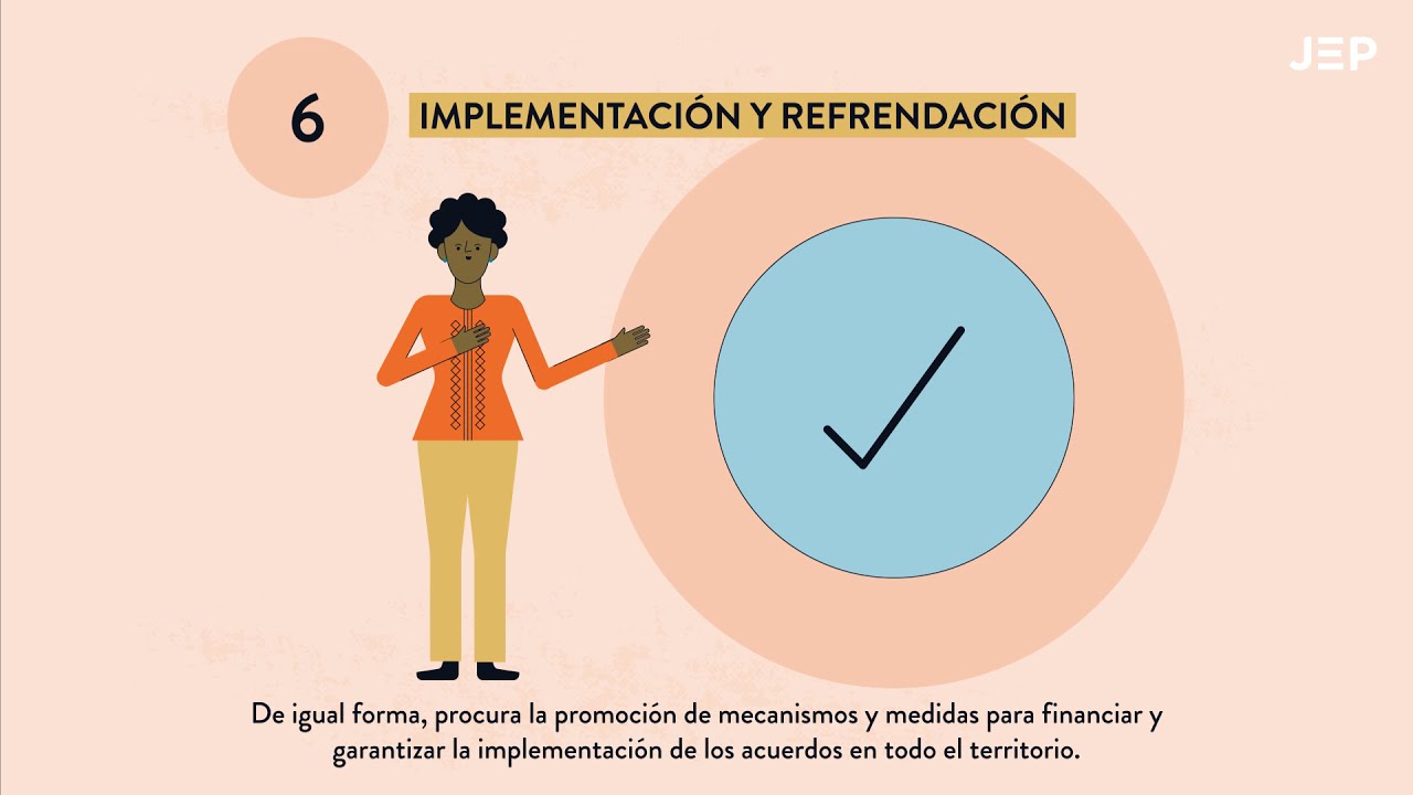 Conoce el Acuerdo de Paz que creó a la JEP