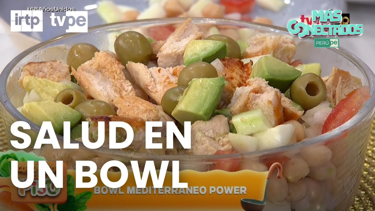 🥗 Garbanzos sin culpa: Bowl Mediterráneo Saludable y Fácil | Más conectados