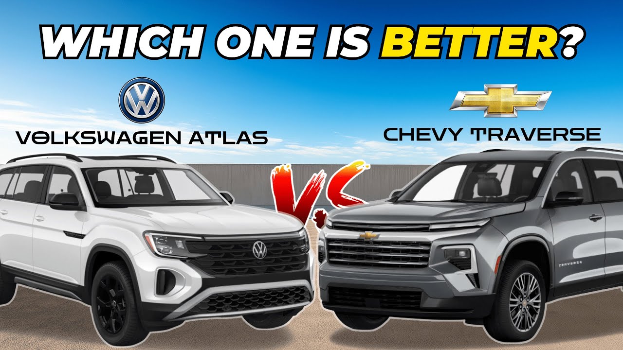 2026 Volkswagen Atlas SE VS 2026 Chevrolet Traverse LT | Full Specs Comparison !!!
