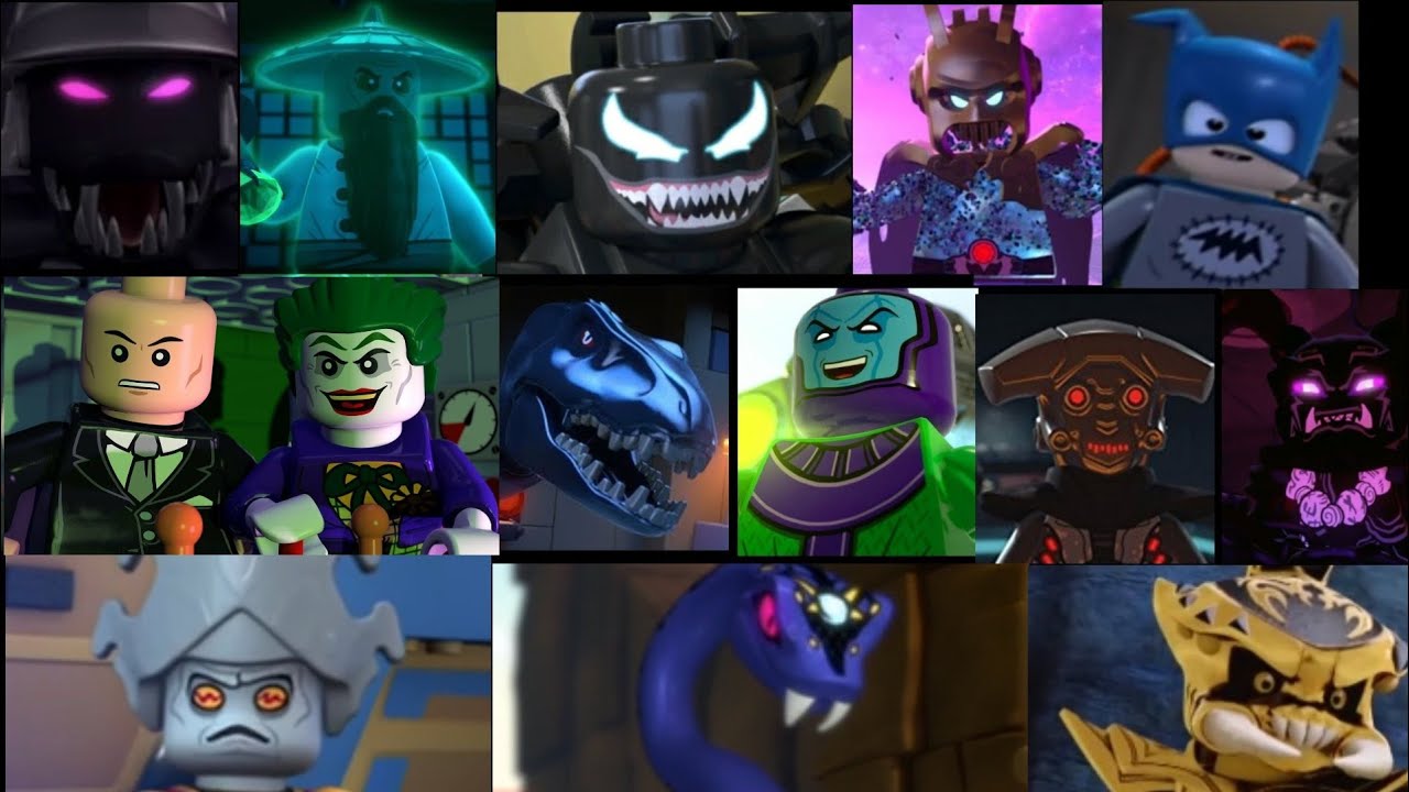 Defeats of my favorite lego villains (190 subscriber specail)
