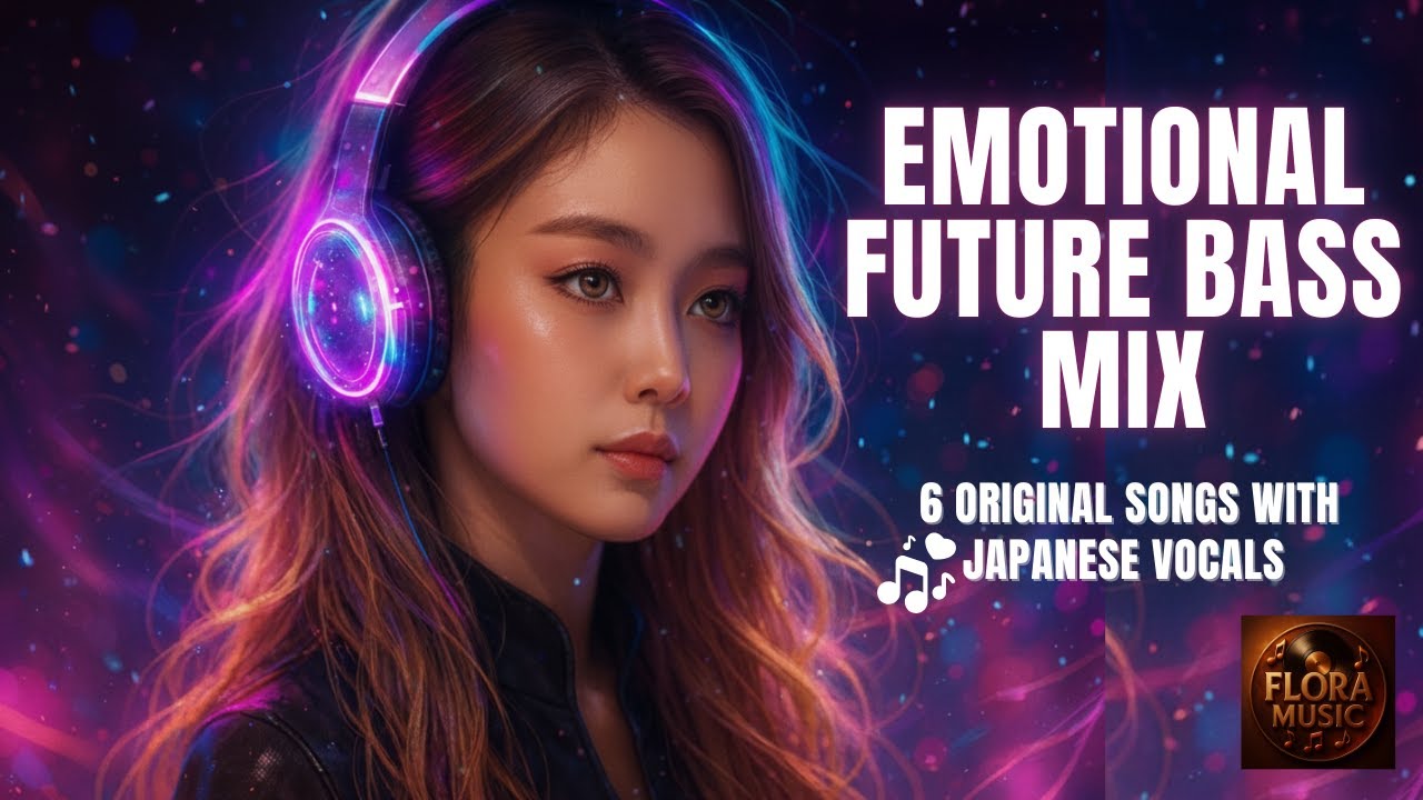 Future Bass Mix | Emotional EDM with Japanese Lyrics | 6 Original Tracks 2025 | Flora_Music