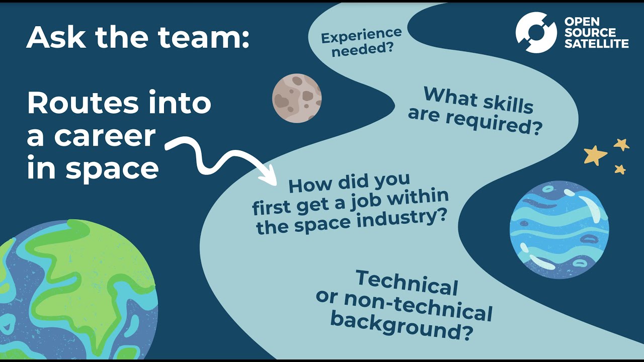 Asking the team about their Space career routes 💫 (March OSSAT Talk)