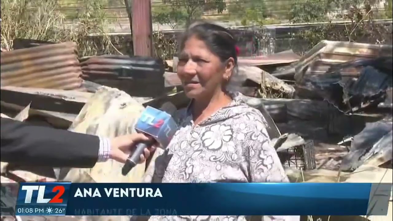 Microonda: Familias afectadas tras voraz incendio en comunidad 15 de Marzo, Soyapango. TL2