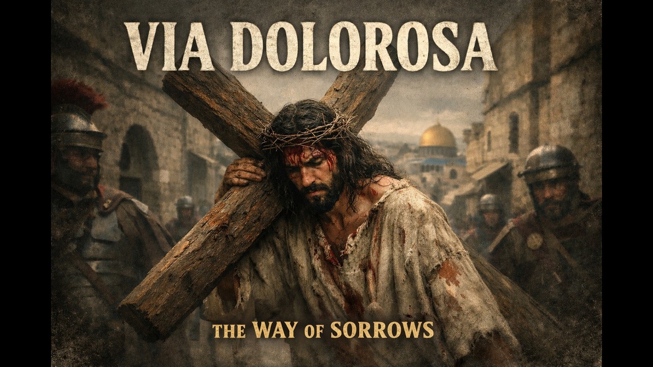 ✨ Via Dolorosa &ndash; The Way of Sorrows ✝️ | Heartfelt Devotional Lyrics 🎶🔥