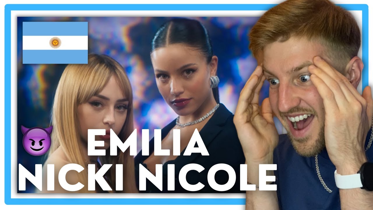 *Reacción* Emilia, Nicki Nicole - intoxicao (Official Video)