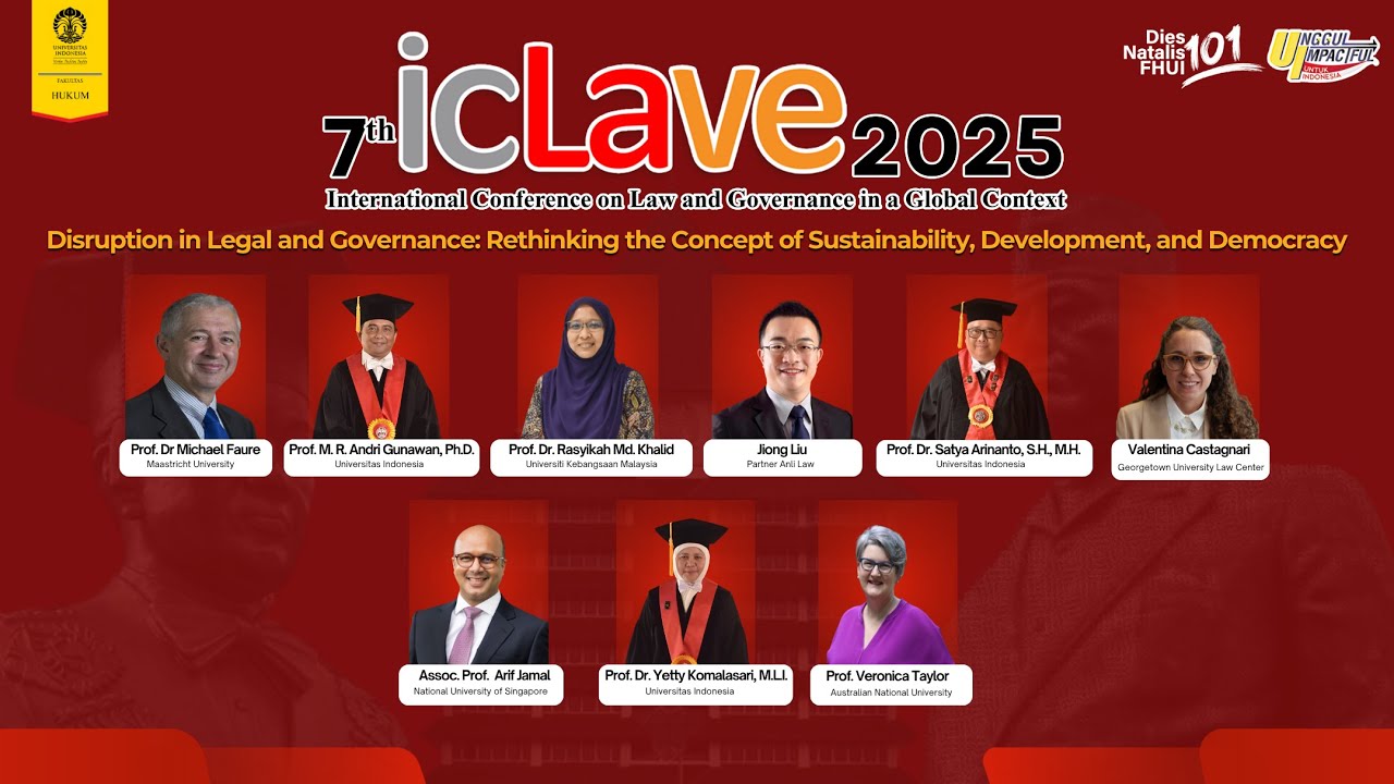 The 7th International Conference on Law and Governancein a Global Context (icLave) 2025