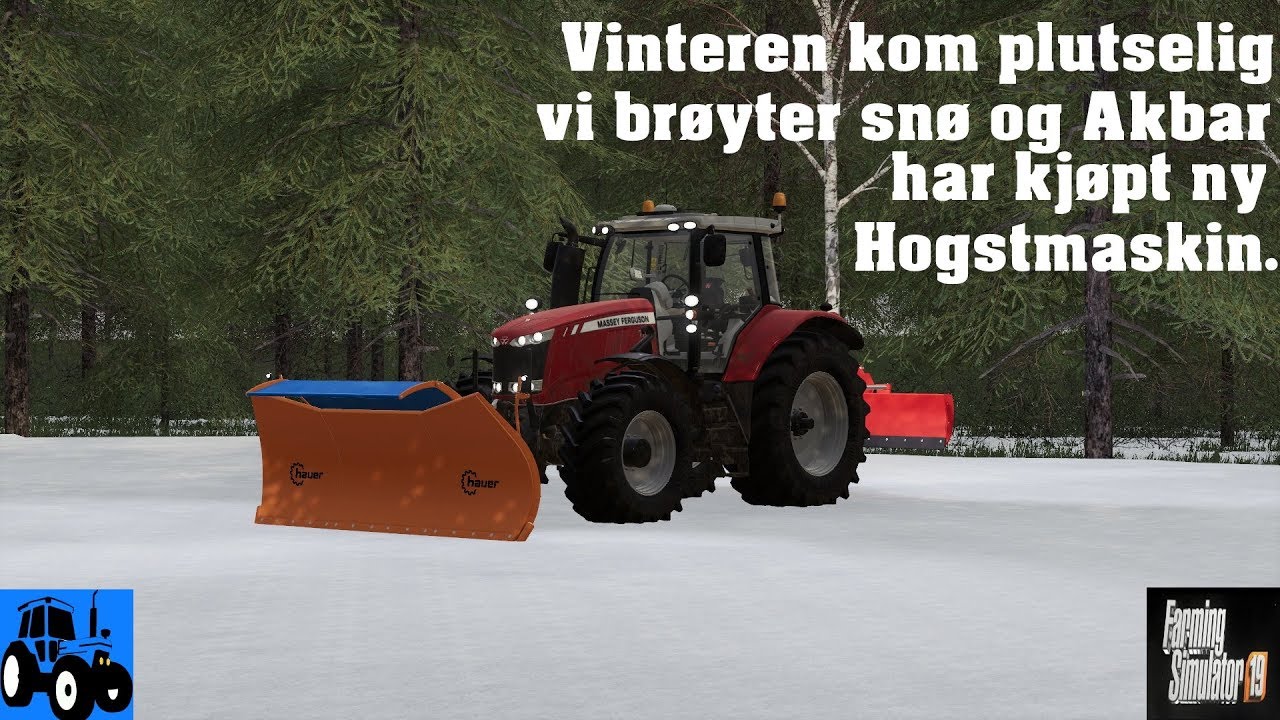 Let's Play Farming Simulator 2019 Norsk The Geiselsberg Farm Episode 59