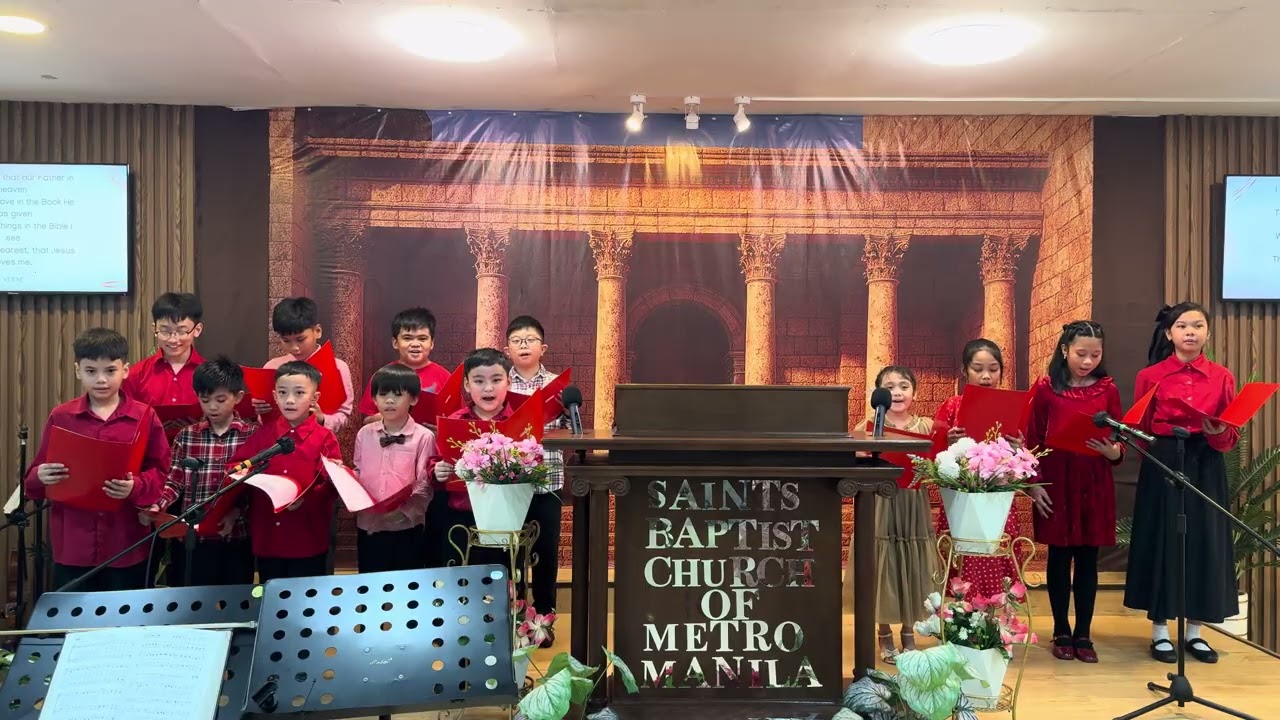 Jesus Loves Even Me - SBC Manila Sunday School Kids