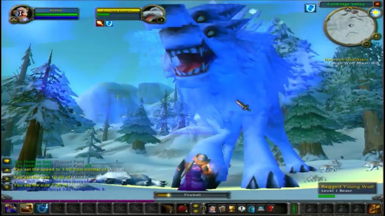 LIVE: World of Warcraft on Windows ME