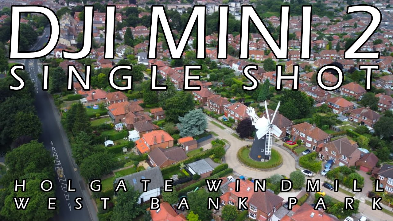 DJI MINI 2 (4K) - Drone Footage of West Bank Park, Acomb School, Holgate Windmill With Speed Ramps
