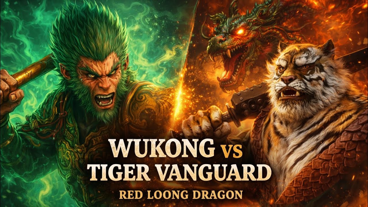 Immortal Wukong | Tiger Vanguard, Fuban, Mad Tiger, 2 long Dragons & the Wind Sage. Chapter 2 Part 3